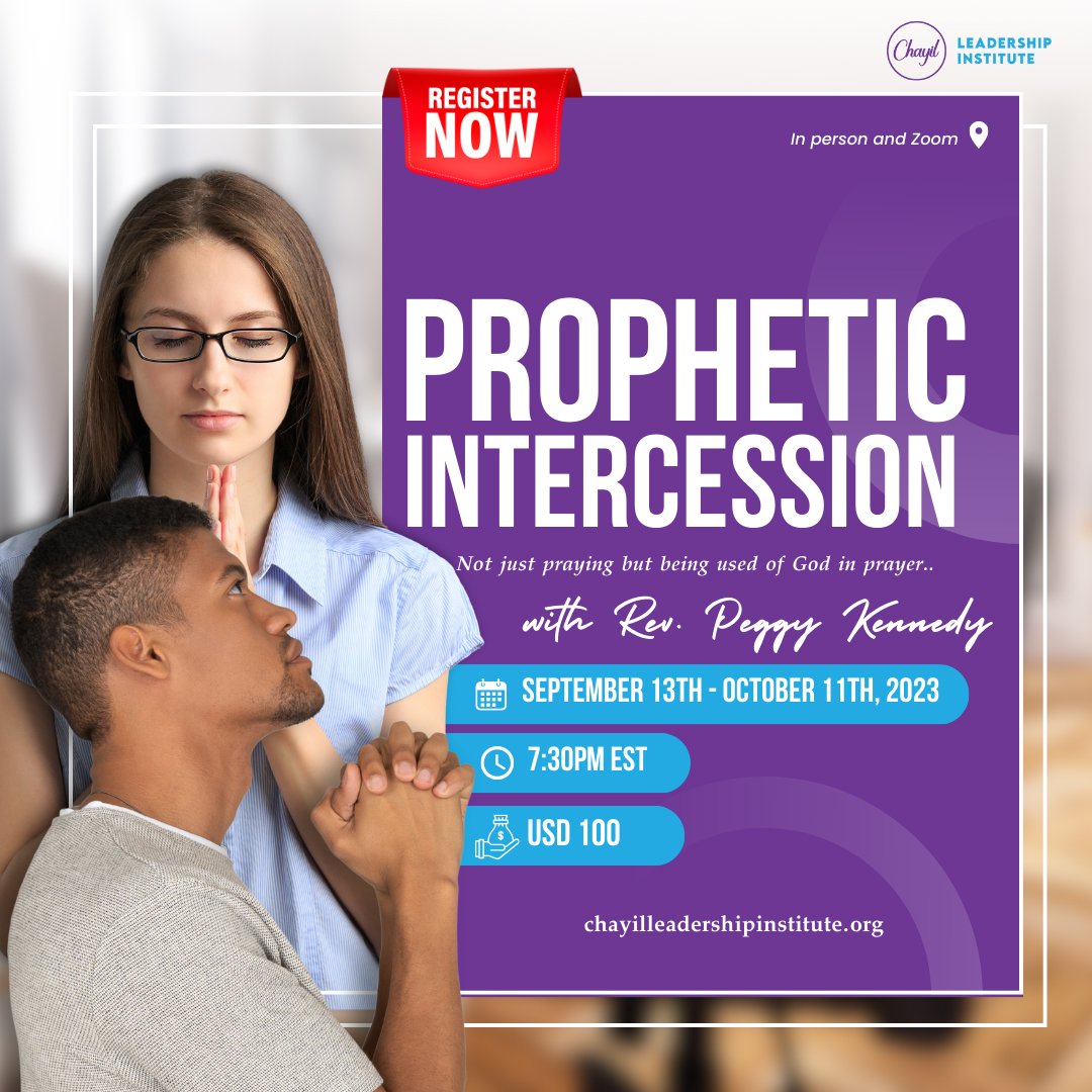 The Prophetic Intercession Course